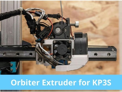 orbiter estrusore montare kp3s miso 3d print model - Mito3D
