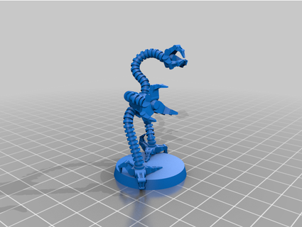 STL file Movie Doctor Octopus Marvel Figure 🎬・3D printing model