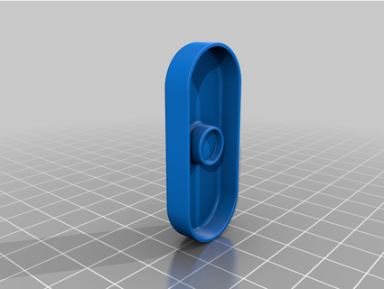 caddx peanut pod nd filter holder makeranimal 3d print model - Mito3D