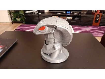 retráctil apofis serpiente casco Stargate apoyo 3d print model - Mito3D