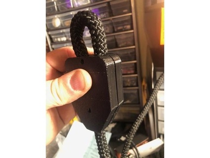 rope clamp 1 2 inch belfers 3d print model - Mito3D