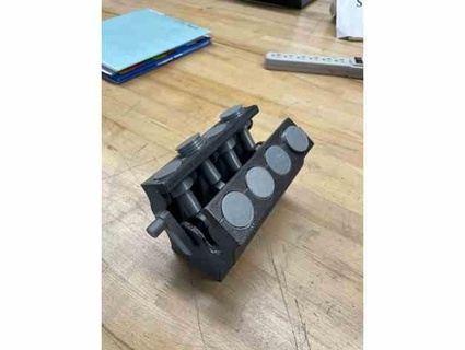 modèle cam driven v8 moteur eligreenfieldschool1 3d print model - Mito3D