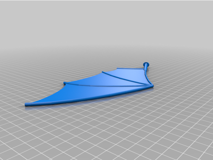 dragon wing playmo evo v2 jenssauer 3d print model - Mito3D
