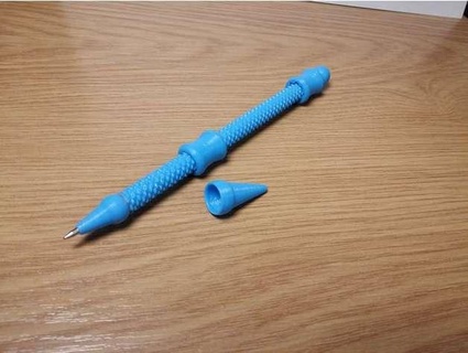 ballpoint pen fidget spiner vov-va 3d print model - Mito3D