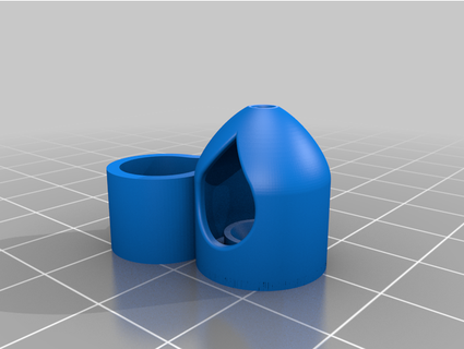 filamento polvere filtro clip zapperl 3d print model - Mito3D