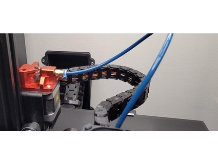 ender 3 v2 cable chain extruder mount holder nkb88 3d print model - Mito3D