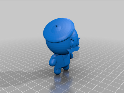 angry little artist mirandamarsh 3d print model - Mito3D