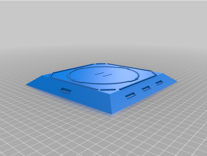 Sumo dohyo holdmy3bld 3d print model - Mito3D