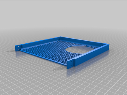 ender 5 extended vented electronics box cover yaikou 3d print model - Mito3D