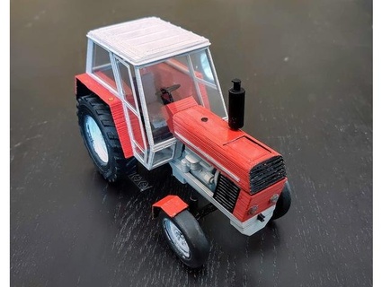 Ursus c 385 traktör ci gnik 1 24 ölçek kuru 3d print model - Mito3D