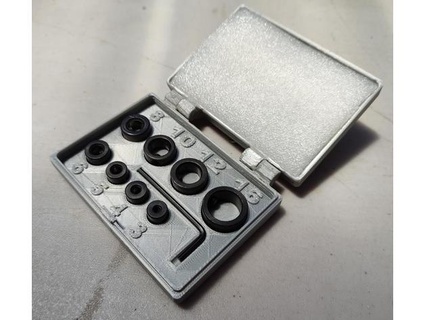 perforar collar almacenamiento caja mocinoz 3d print model - Mito3D