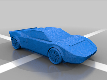 ford gt40 downforce miketron 3d print model - Mito3D