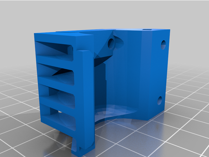 k3d printhead mount tronxy xy-2 pro zemuro 3d print model - Mito3D