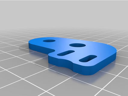 2 dedo remo bênçãos 3d print model - Mito3D