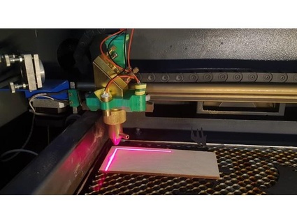 k40 Cloudray Laser Kopf montieren orseeny 3d print model - Mito3D