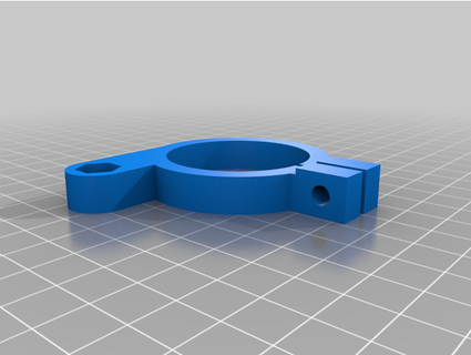 drill press retaining ring depth stop - tb 13 5 peppomaker 3d print model - Mito3D