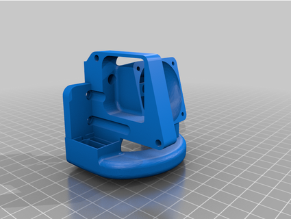 più lk4 pro fanduct 5015 micro svizzero caldo spencer 3d print model - Mito3D