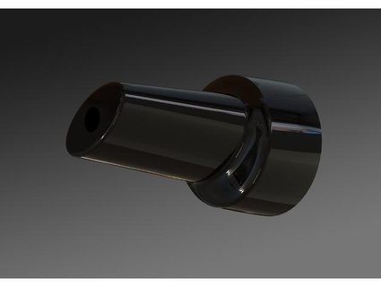 arizer air ii mouthpiece fdm 3d print model solid 3d print model - Mito3D