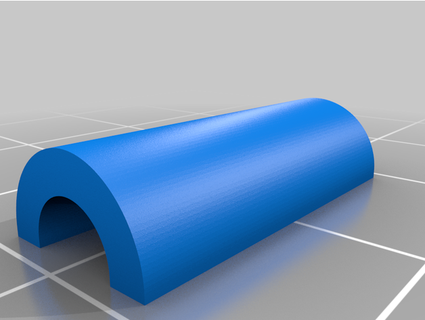isuzu Dom visera tubo medias conchas impresión marca 3d print model - Mito3D