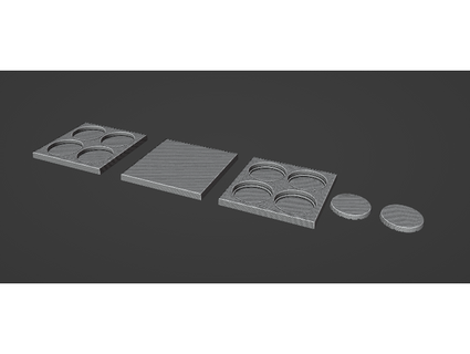 conquista bases rugas 3d print model - Mito3D