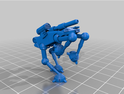 scorpione rampante siberiano troll 3d print model - Mito3D