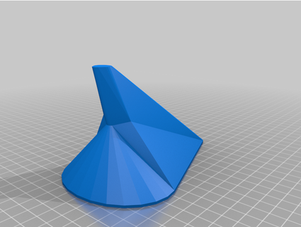 shark antenna opening palazzo-druck 3d print model - Mito3D