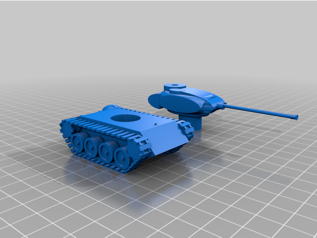 xm 88 ağır tank sonn0853 3D print model - Mito3D