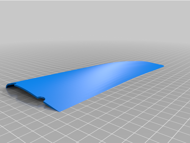 foil rear wing veb bergrad 3D print model - Mito3D