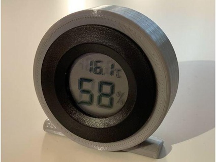 hygrometer holder xaku 3d print model - Mito3D
