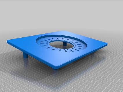 ipad placa giratoria napi35 3d print model - Mito3D