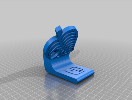 soporte nintendo cambiar interruptor lite animal crucero ivanaltura 3d print model - Mito3D