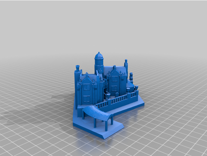 magic kingdom haunted mansion divmstr 3d print model - Mito3D