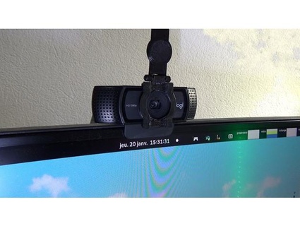 logitech webcam privacy otturatore frkb fr 3d print model - Mito3D
