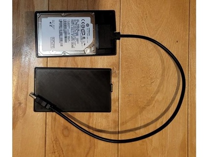 25 hdd Gehege startech sata USB Adapter Pocketjs 3d print model - Mito3D