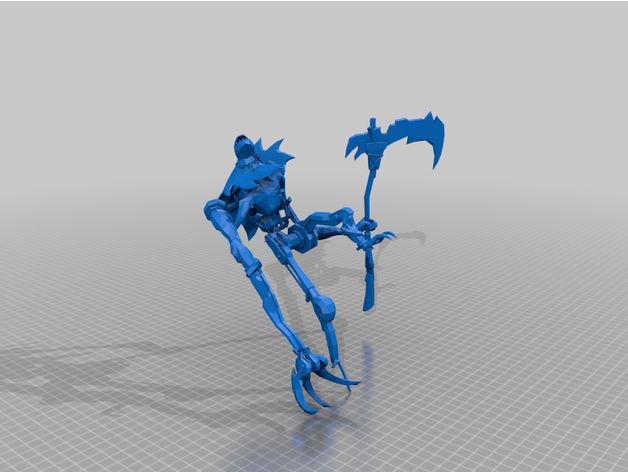 Fiddlesticks liga legendas gelo verde 3D print model - Mito3D