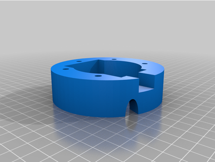 bluehid controller 70mm bolt pattern spacer megahowler 3d print model - Mito3D