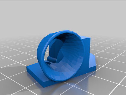 tidy filament guide ender3 v2 plus lead screw shield tritiumosu 3d print model - Mito3D