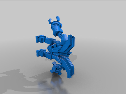 omega yüce manzara 3d print model - Mito3D