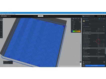 parquet pattern bottom layer fritzinator 3d print model - Mito3D