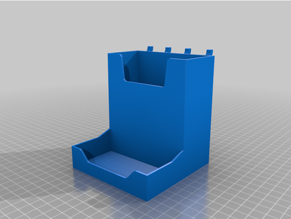 pegboard cup tray repaired stl coopey 3d print model - Mito3D