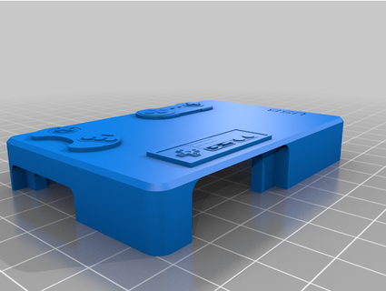 stilizzato timville triplicare controller micro USB adattatore conchiglia spezie 3d print model - Mito3D
