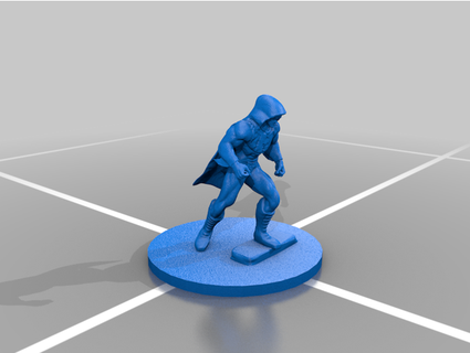 he-man shazam crouched dare990 3d print model - Mito3D