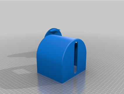 bagno tessuto dispenser Himari akari 3d print model - Mito3D