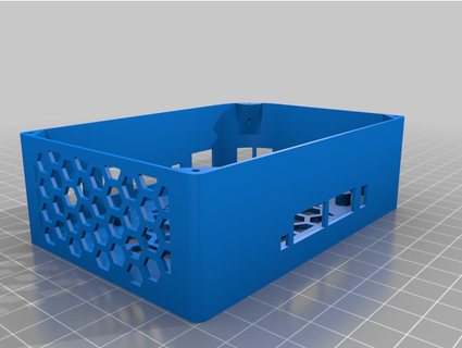 vontar x3 tvbox case active cooling baton34 3d print model - Mito3D