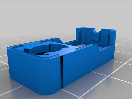 victoria plissee - clip zum kleben glue celair 3d print model - Mito3D