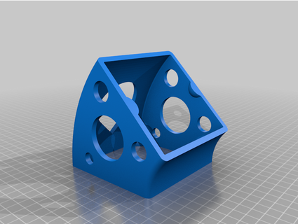 45 degree stand adafruit macropad case simonbugler 3d print model - Mito3D