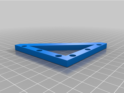tagliare calcolo pavimento 3x3 diagonale mrgadget 3d print model - Mito3D