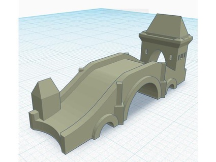 catane Jeu pièces routes ponts Prague limbusdev 3d print model - Mito3D