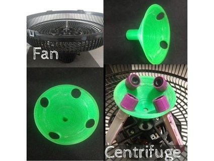 centrifuge - low cost functional caiodaoud 3d print model - Mito3D