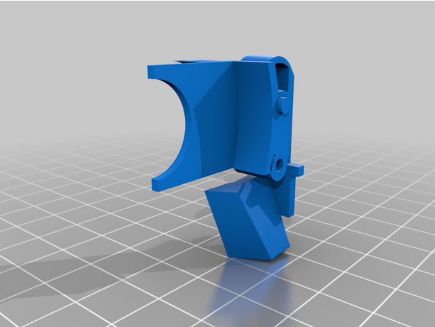 mk 70 katlanabilir 6mm örme makine plastik parça taşıma suziperth 3D print model - Mito3D
